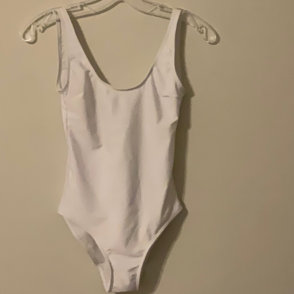 White PrettyLittleThing Bodysuit